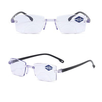 Blue Light Blocking Glasses - Diamond Cut Anti-Glare Readers for Digital Eye Strain Relief