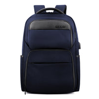 Men's USB Charging Anti-Theft Backpack - Waterproof 28L Travel & Work Bag with Hidden Zipper