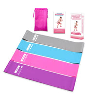 Heavenly Strength Resistance Bands Set - Premium Yoga & Pilates Fitness Bands for Glutes & Full-Body Workouts