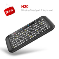 H2O Touch Mini Wireless Keyboard – Ultra-Compact Bluetooth & 2.4G Keyboard for Travel, Work & Ministry