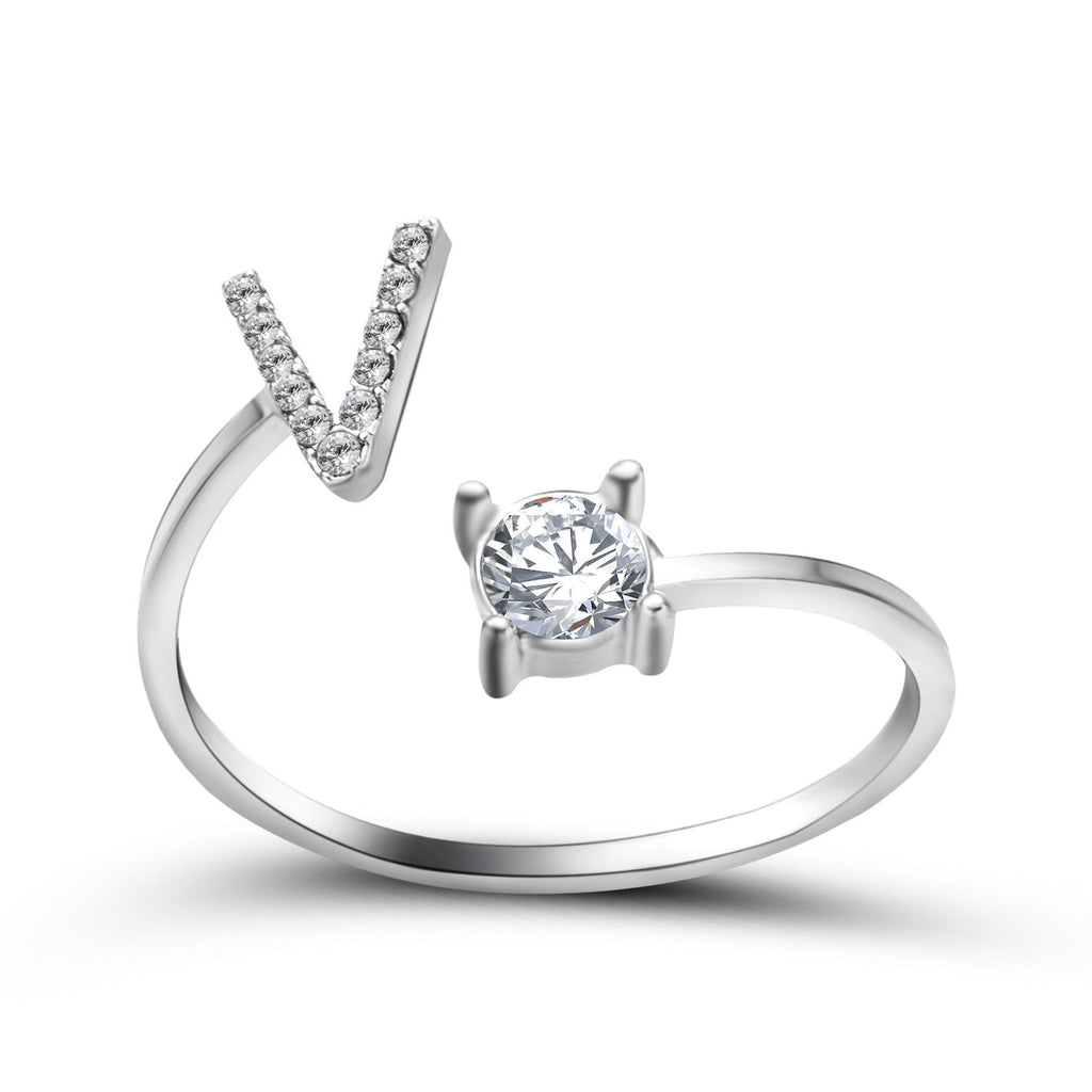 New Design Adjustable 26 Initial Letter Ring Fashion Jewelry For Women Simple Elegant Jewelry What Else You Got?