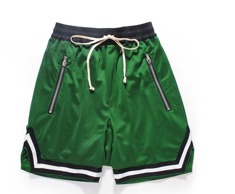 Spring and summer new style popular logo European and American men's zipper men's shorts baggy sports pants What Else You Got?