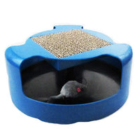 360° Interactive Cat Toy with Scratch Pad – Battery-Free Auto-Spin Pet Toy