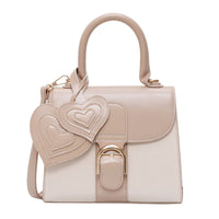 Elegant PU Leather Mini Handbag – Compact Zipper Crossbody Bag
