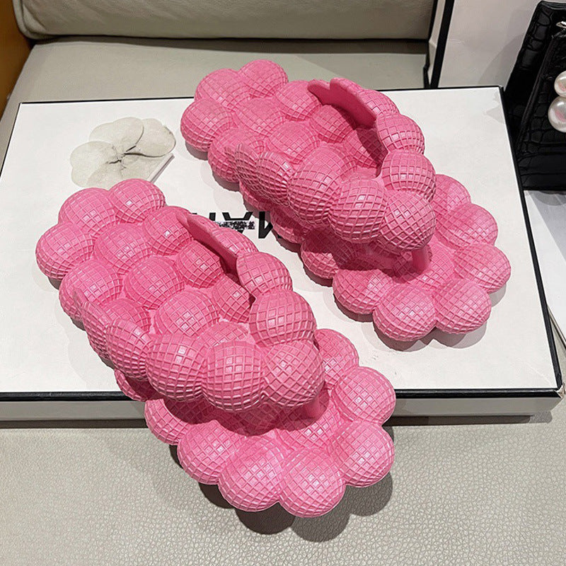 Bubble Slippers Summer Flip-flops Women Indoor Outdoor Flat Sandals Beach Shoes What Else You Got?