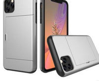 Dual-Layer Phone Case with Card Holder – TPU + PC Protection for Everyday Use