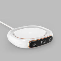 Warm Your Heart & Coffee with Our Smart Heating Mug Coaster - Keep Drinks Hot for Hours!