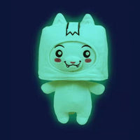 Luminous Ghost Cat Plush Toy – Glow-in-the-Dark Halloween Decor for Kids