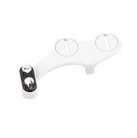 Non-Electric Bidet Attachment – Dual Nozzle Toilet Seat Sprayer