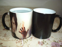 Heat-Activated Color-Changing Ceramic Mug – 350ml Magic Reveal Coffee Cup