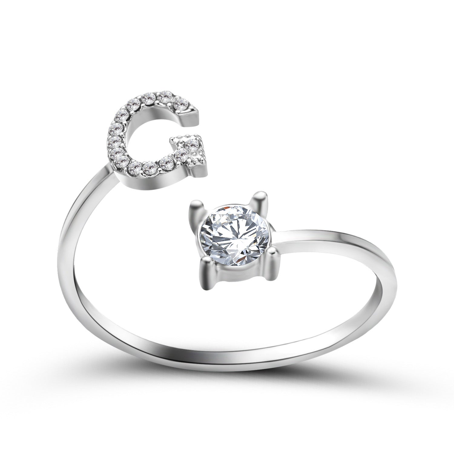 New Design Adjustable 26 Initial Letter Ring Fashion Jewelry For Women Simple Elegant Jewelry What Else You Got?