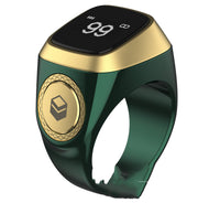 Smart Tasbih Ring – Bluetooth Muslim Prayer Counter with OLED Display & Dhikr Tracker