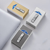 20 USB Charging Cigarette Lighter Case - Fast Car Charger - Metal Design