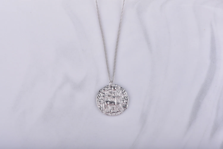 Sterling Silver 12 Zodiac Silver Necklace What Else You Got?