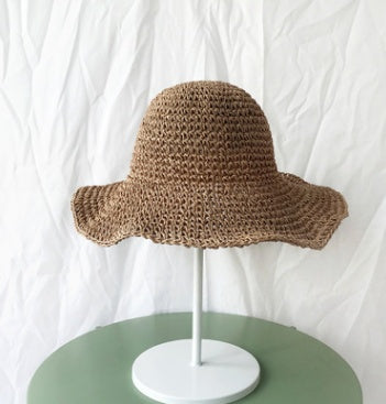 Summer Outing Sunscreen Hat for Women with Foldable Straw Hats Holiday Cool Hat Beach Hat What Else You Got?