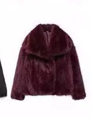 Fluffy Warm Plush Lapel Coat What Else You Got?