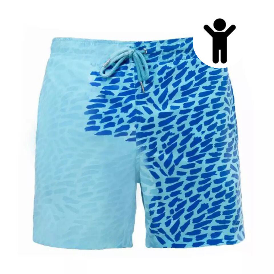 Magical Change Color Beach Shorts Summer Men Swimming Trunks Swimwear Swimsuit Quick Dry bathing shorts Beach Pant What Else You Got?