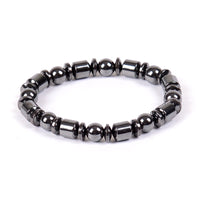 Magnetic Hematite Pentagram Bracelet – Wellness & Intention Stretch Bracelet for Men & Women
