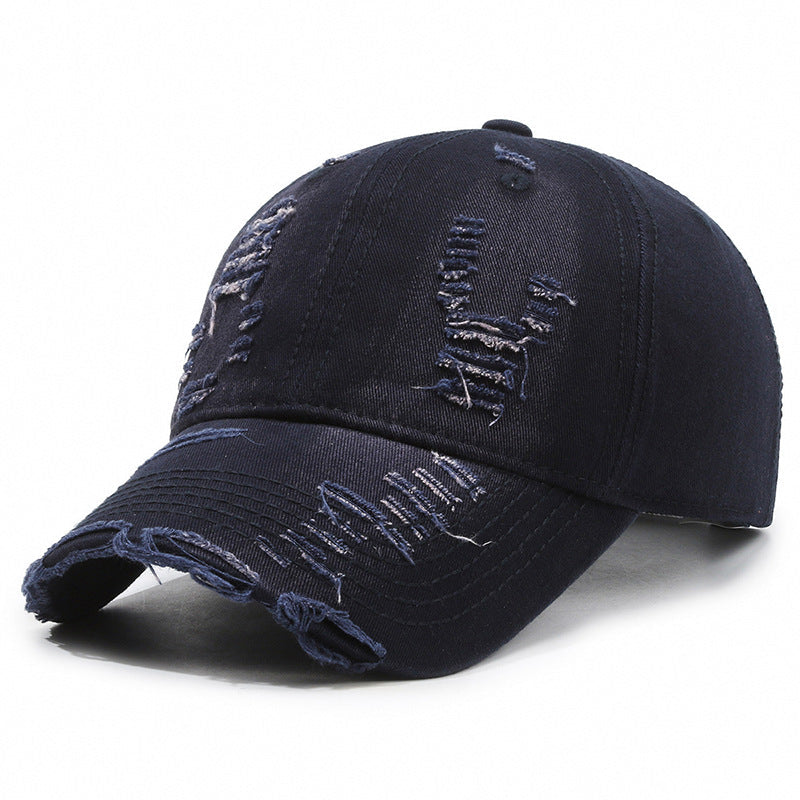 Vintage Washed Cotton Baseball Cap – Men’s Distressed Cowboy‑Style Adjustable Dome Hat What Else You Got?