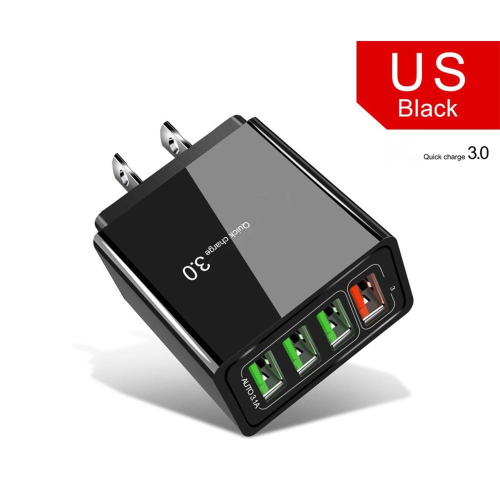 Illuminated 4USB Mobile Phone Charger 3A Charging Head What Else You Got?