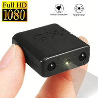 1080P Mini Spy Camera — Night Vision, Motion Alerts & WiFi Remote View