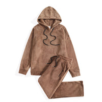 Plus-Size Men’s Comfortable Hoodie & Jogger Set – Everyday Casual Streetwear Outfit