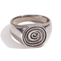 Fashion Temperament Fingerprint Ring For Women