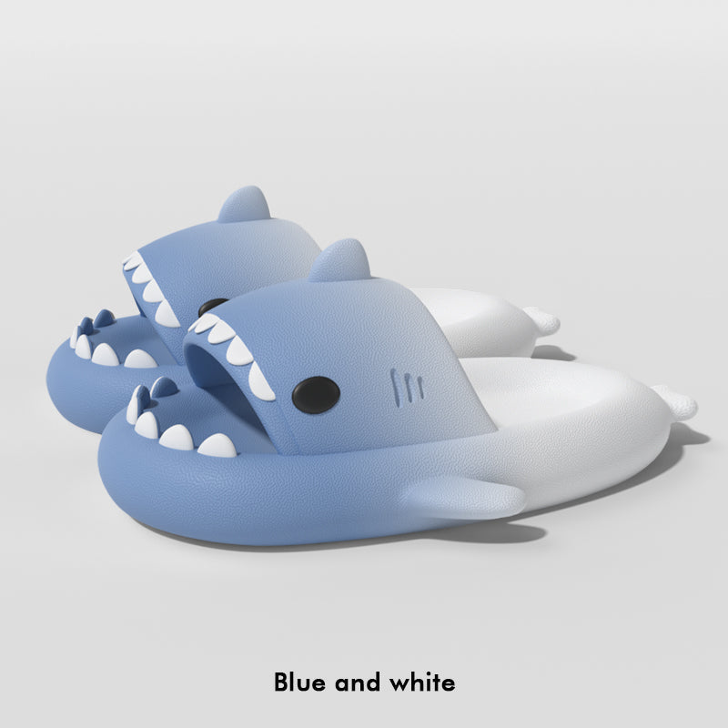 Gradient Shark Slippers Men's Home Bathroom Non-slip What Else You Got?