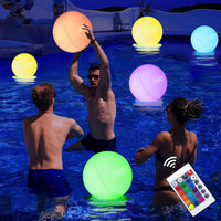 Glow-in-the-Dark LED Inflatable Ball - Perfect for Fun & Fellowship