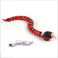 Motion-Activated Snake Pet Toy – Interactive Slithering Toy with Obstacle Avoidance