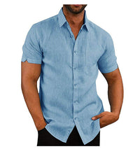 Men's Summer Casual Short Sleeve Shirts - Lightweight & Breathable Tee Tops