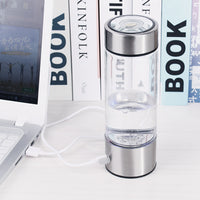 Rechargeable Hydrogen Water Bottle – Antioxidant Infuser | 500ml | USB Powered | 5 Colors