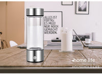 Rechargeable Hydrogen Water Bottle – Antioxidant Infuser | 500ml | USB Powered | 5 Colors