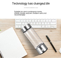 Rechargeable Hydrogen Water Bottle – Antioxidant Infuser | 500ml | USB Powered | 5 Colors