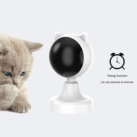 Automatic Laser Cat Toy – USB Rechargeable Interactive Laser for Indoor Cats