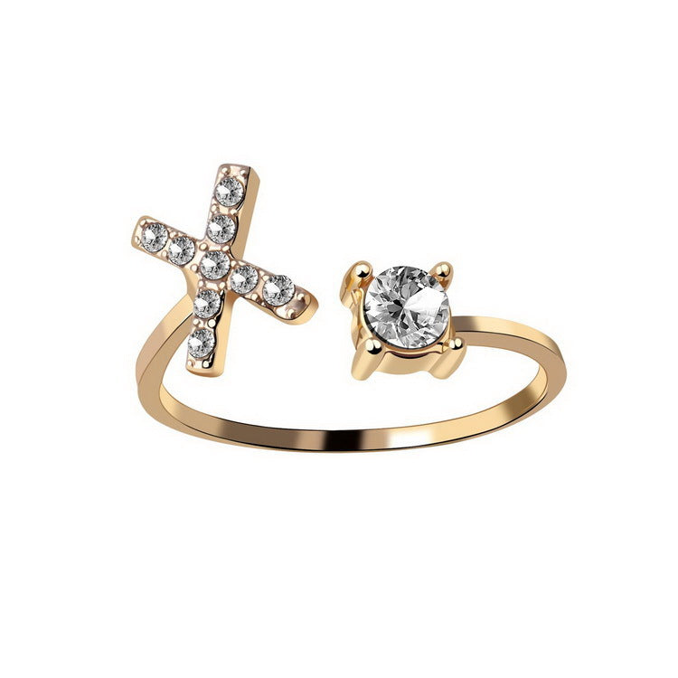 New Design Adjustable 26 Initial Letter Ring Fashion Jewelry For Women Simple Elegant Jewelry What Else You Got?