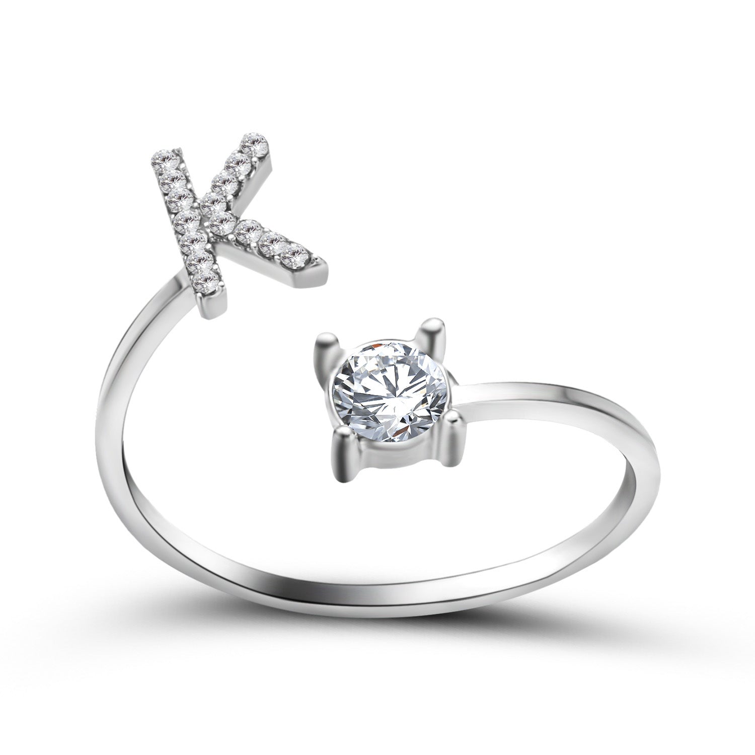 New Design Adjustable 26 Initial Letter Ring Fashion Jewelry For Women Simple Elegant Jewelry What Else You Got?