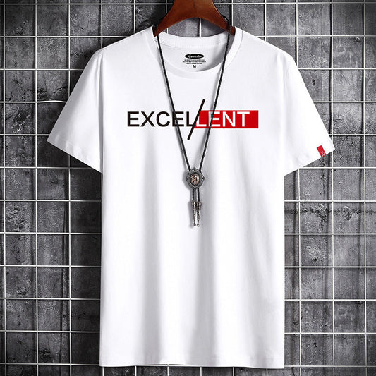 Cotton Summer Men's Short-sleeved T-shirt Bottoming Shirt Top Clothes For Men What Else You Got?