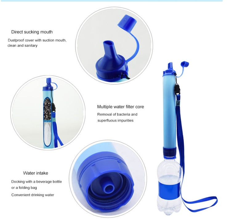 Water Filters Straw Hiking Camping Outdoor Travel Personal Emergency Survival Tools Summer Life Straw What Else You Got?