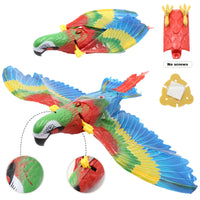 Electric Flying Bird Cat Toy – Interactive Flapping Parrot Toy for Indoor Cats | Stimulates Natural Hunting Instincts