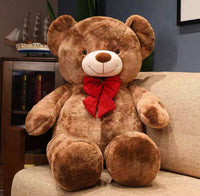 Adorable Plush Teddy Bear Doll - Soft Sleeping Pillow & Cuddly Gift for Kids