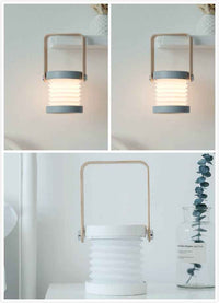 LED Night Light Dimmable & Foldable – USB Rechargeable Touch Lamp for Bedroom & Home