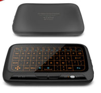 H18+ Compact Wireless Backlit Keyboard with Touchpad & Mouse Wheel - Perfect for Travel & Home Use