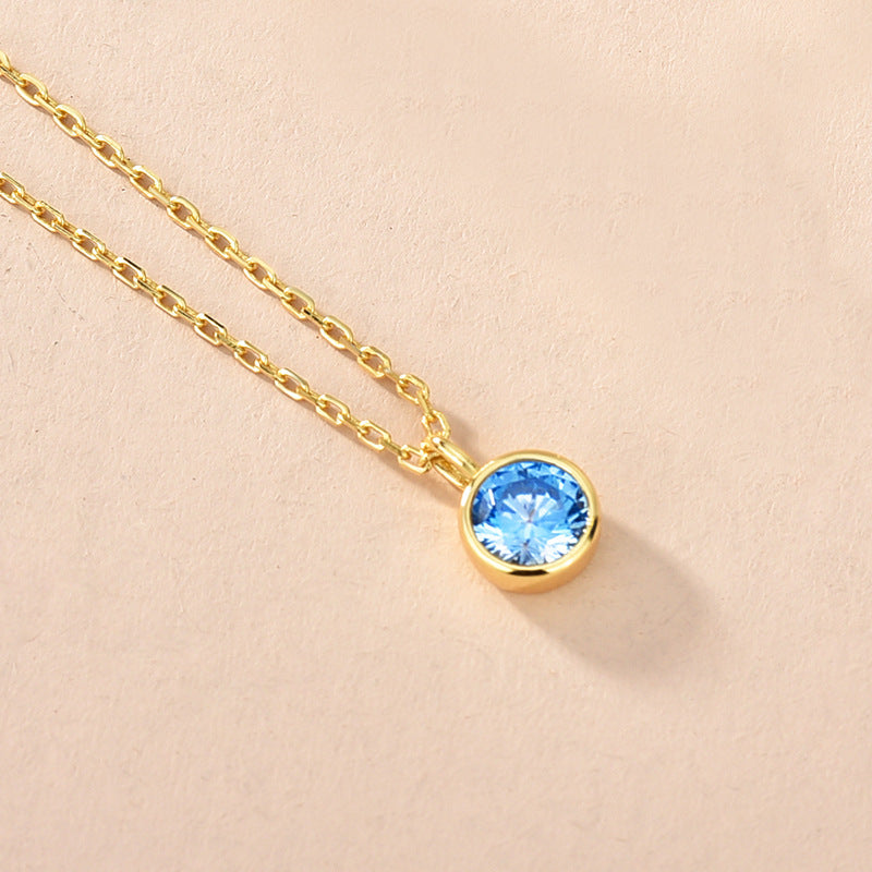 Women's Fashionable Simple Sterling Silver Solitaire Necklace With Twelve Zodiac Signs What Else You Got?