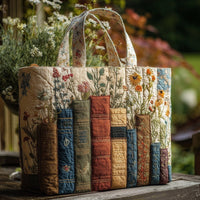Floral Canvas Tote Bag - Personalized & Stylish Shoulder Bag | Christian Gift