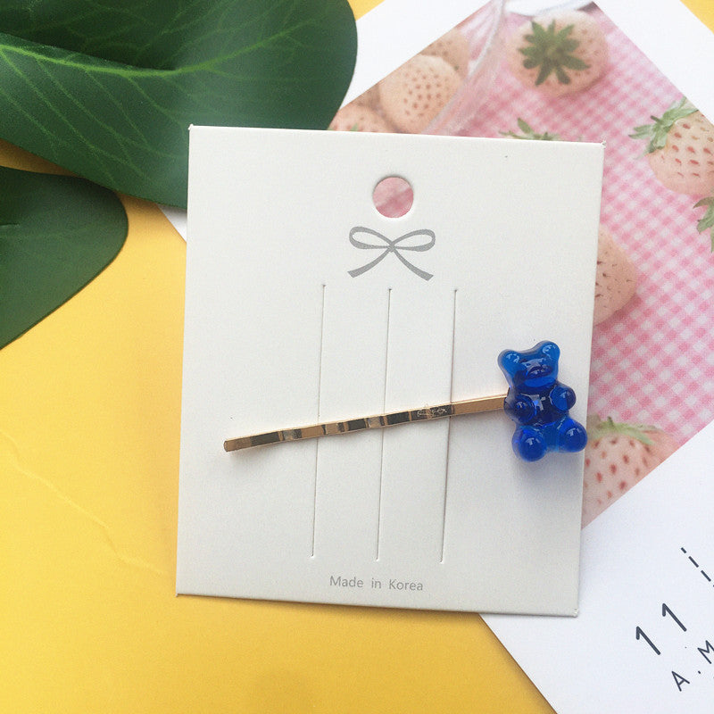 Acrylic Jelly Bear Candy Color Hair Clip What Else You Got?