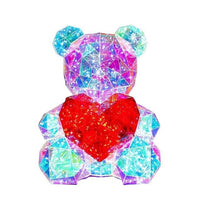 Radiant Glow Bear - Luminous Plush Gift for Birthday & Special Occasions