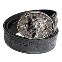 Men's Casual All-Match Smooth Buckle Belt - Adjustable & Stylish