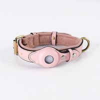 GPS Anti-Lost Pet Collar – Adjustable Leather Tracker Collar for Dogs & Cats