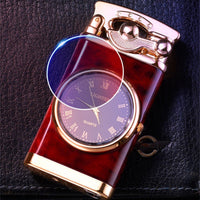 Watch Lighter 2-in-1 – Wristwatch with Windproof Butane Torch for Camping & Everyday Carry